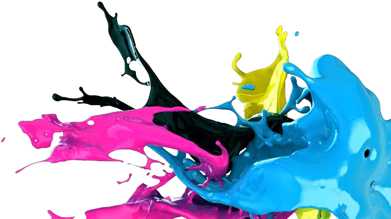 Cmyk Background Png Transparent Background Printing Splash