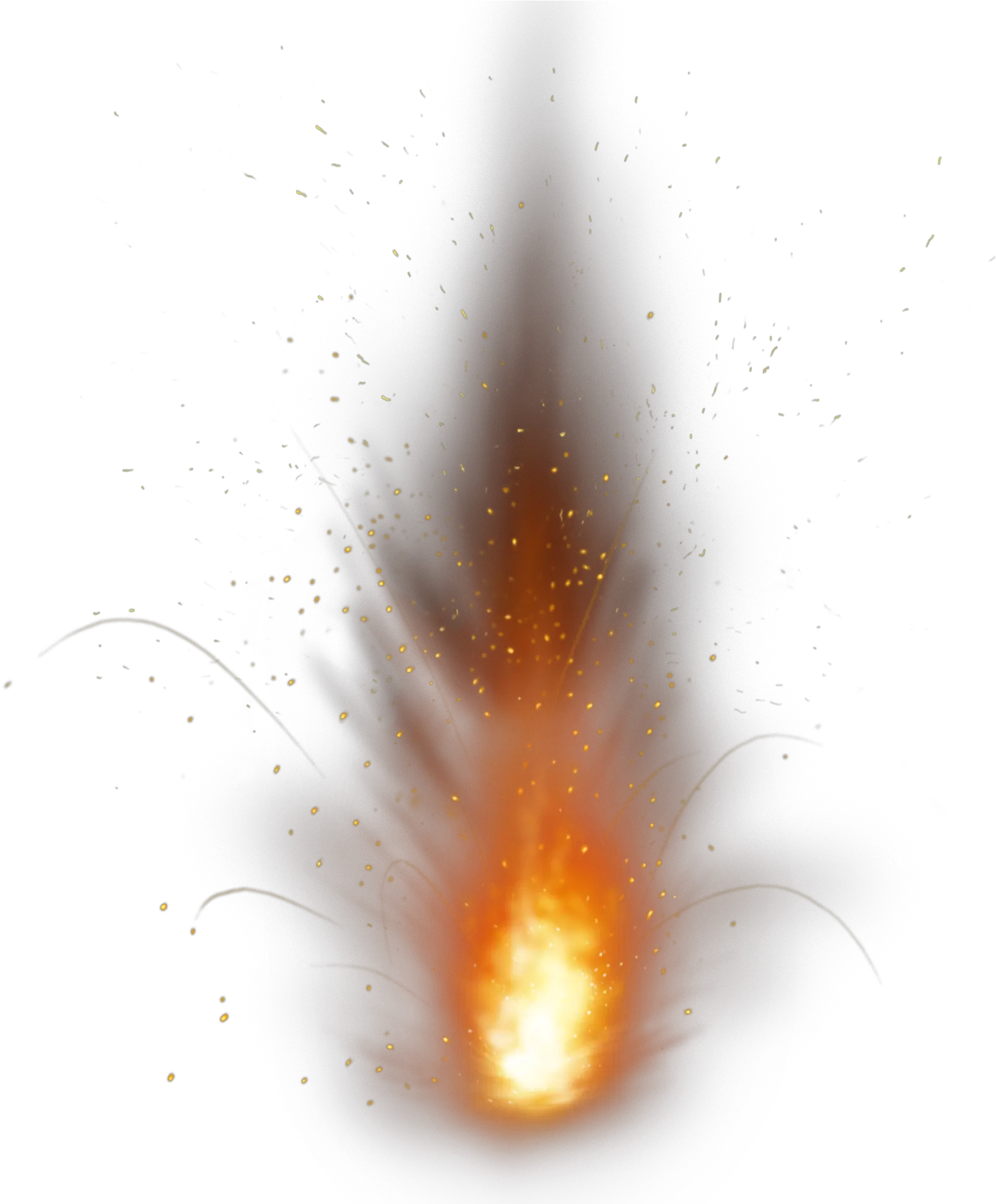 Sparkle Fire Flame Ground Png Image Transparent Gun Fire Png