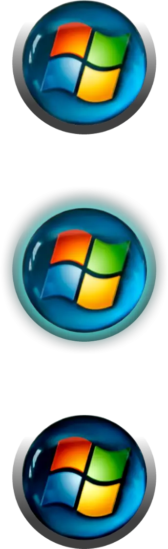 Windows 7 Start Button Small