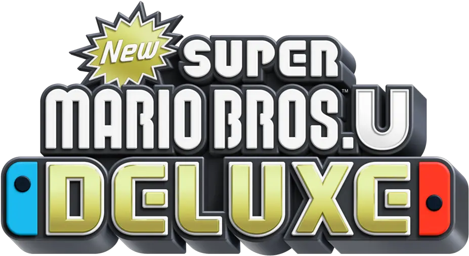 New Super Mario Bros U Deluxe Logo