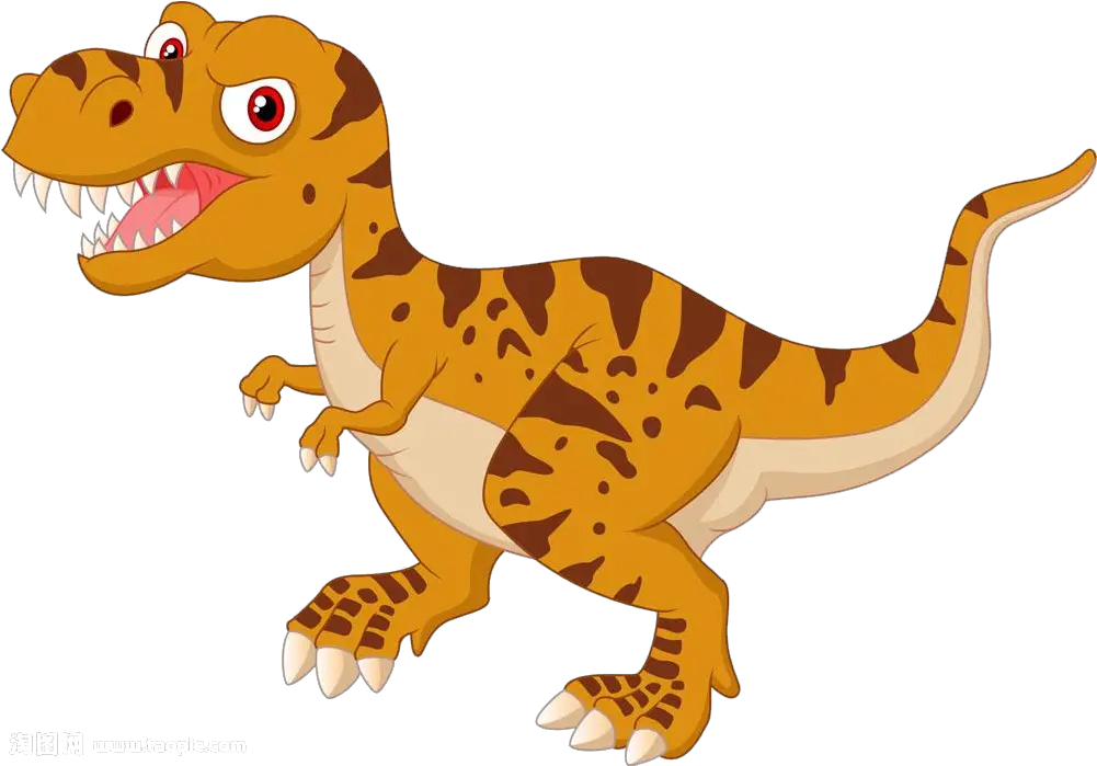 Tyrannosaurus Cartoon Illustration Cute Dinosaurs Dinosaur T Rex Clip Art Free