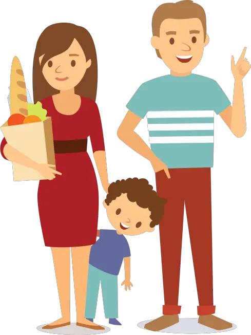 Parents Clipart Family Insurance Parent Cartoon Png