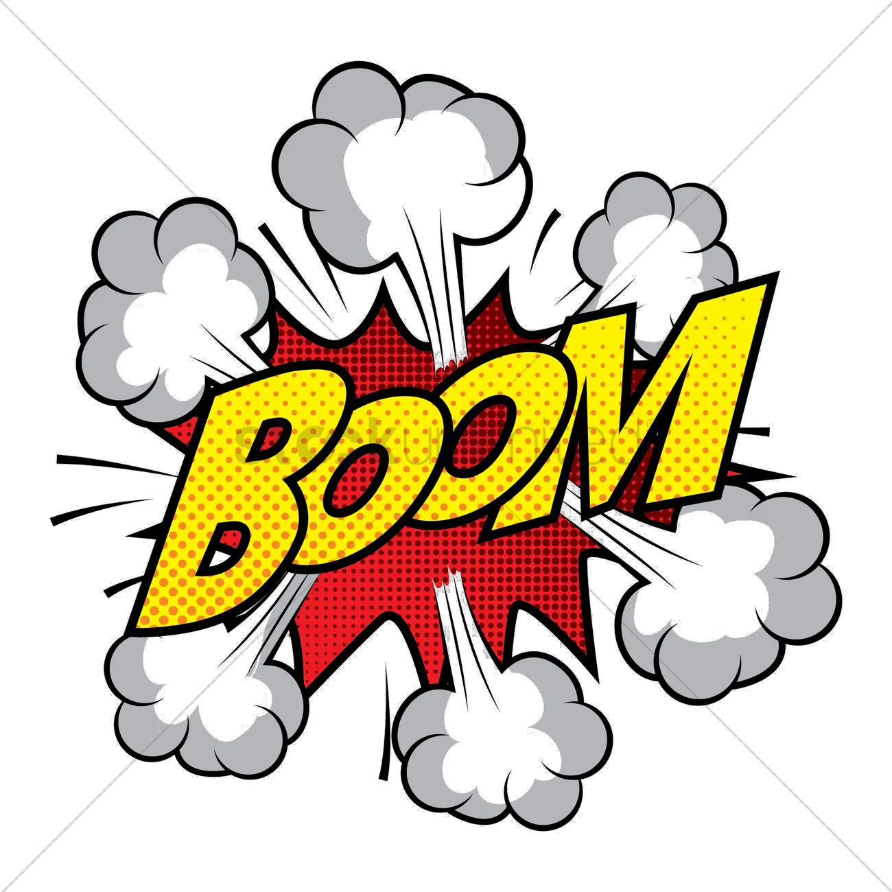 Transparent Boom Clipart Comic Sound Effects Boom