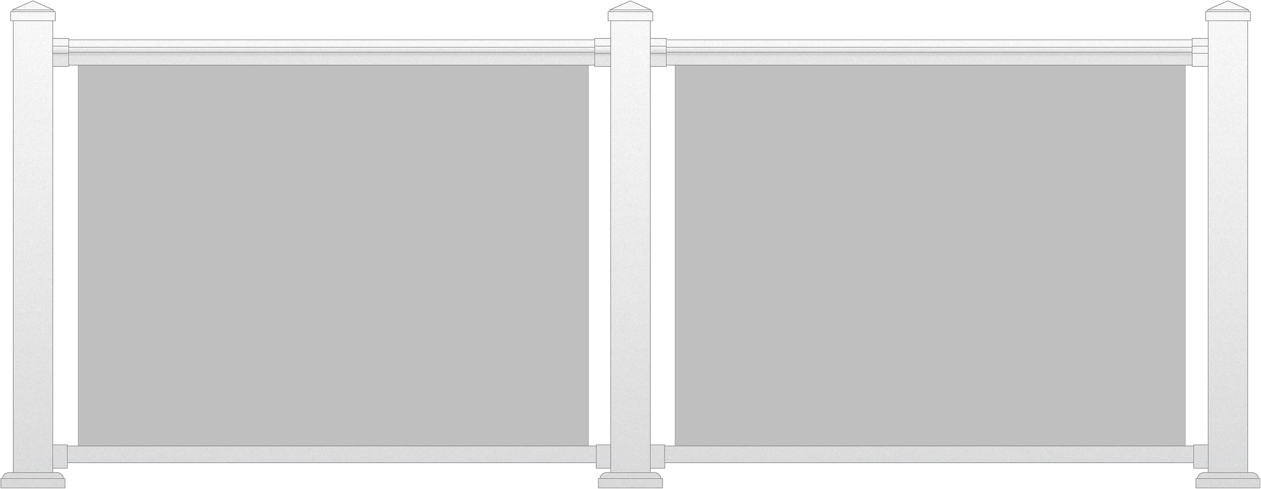 Transparent Glass Railing Png