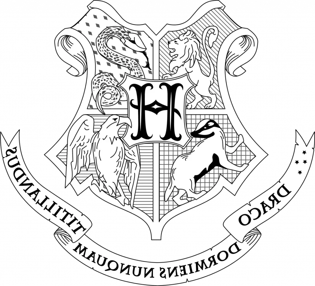 Interesting Harry Potter Coloring Pages Hogwarts House Harry Potter Coloring Pages Hogwarts Crest