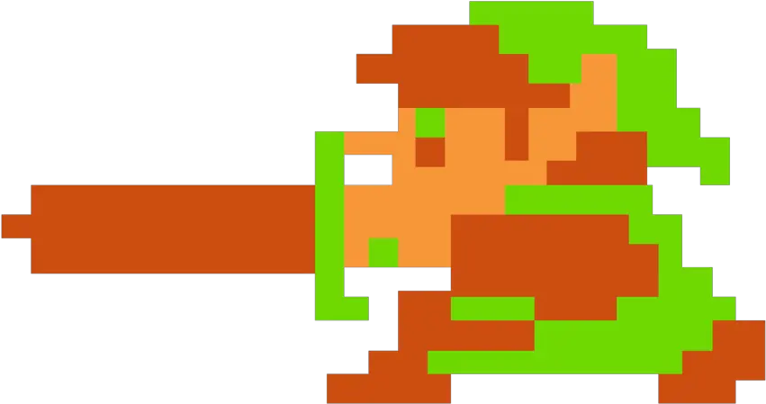 8 Bit Zelda Png Legend Of Zelda 8 Bit Link