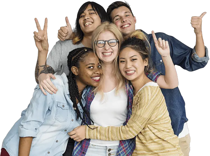 Young People Png Vector