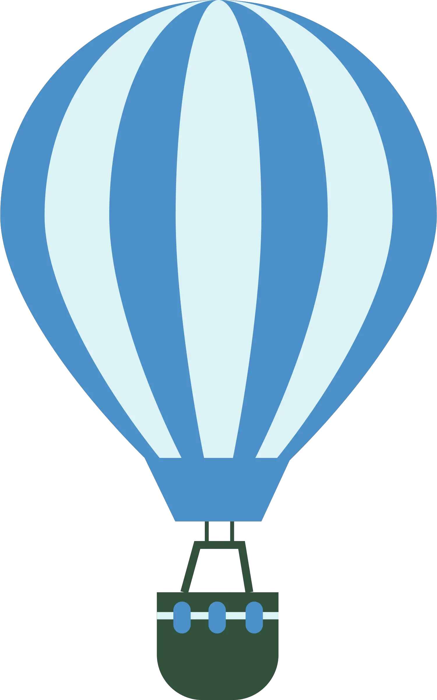 Iiii Clipart Hot Air Balloon Blue Hot Air Balloon Png