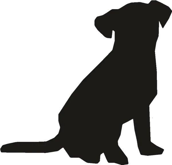 Pet Sitting Cat Dog Horse Deer Sitting Dog Silhouette Png