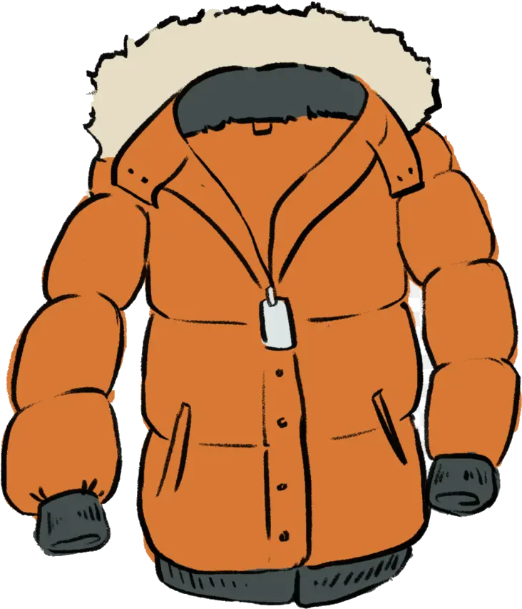 Coat Clothing Jacket Outerwear Clip Art Transparent Winter Coat Clipart Png