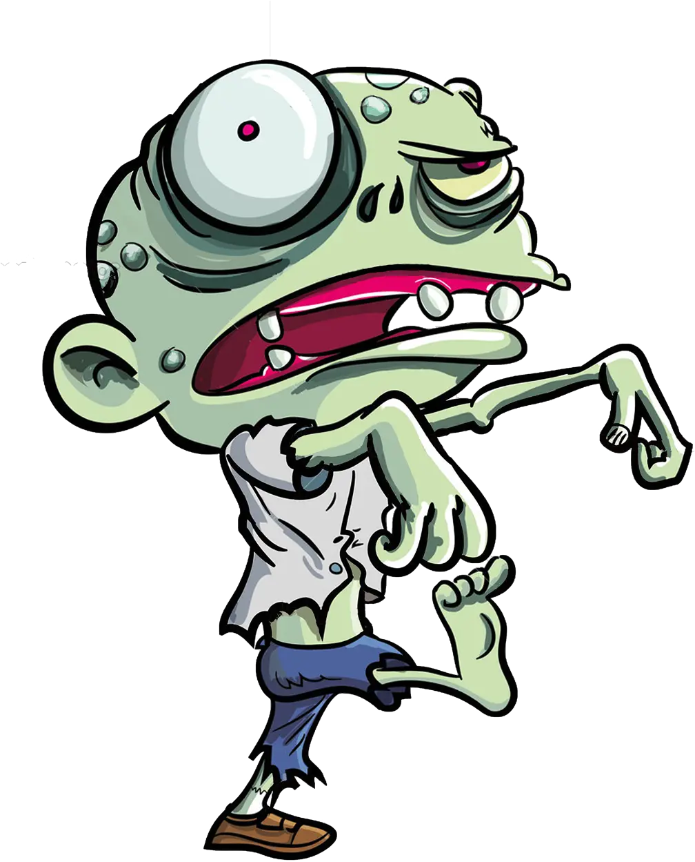 Cartoon Zombie Png Background Image Cute Zombie Cartoon