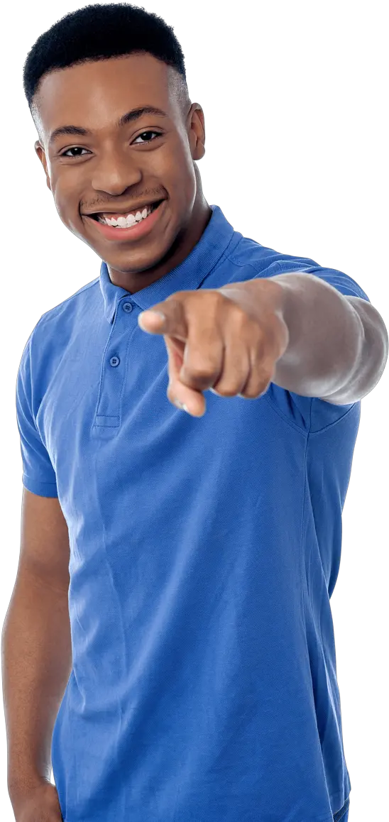 Men Pointing Front Man Pointing Finger Png