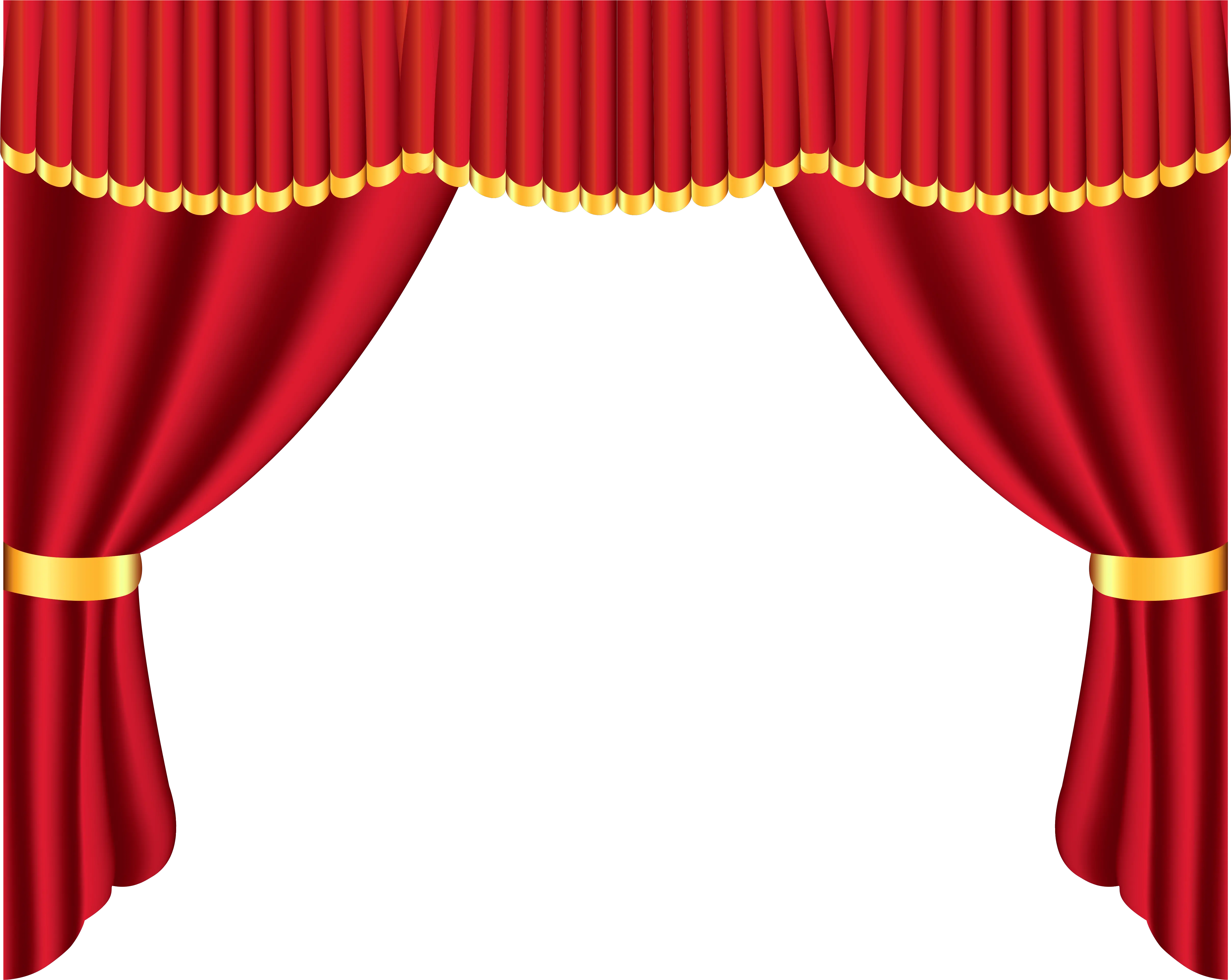 Silhouette Man Opening Stage Curtain Clipartamp Clip Stage Curtains Clipart