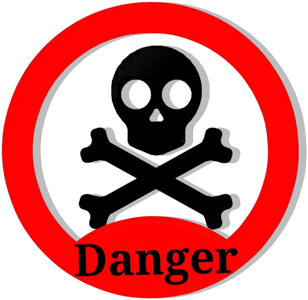Danger Sign Transparent Png No Feeling In Girl