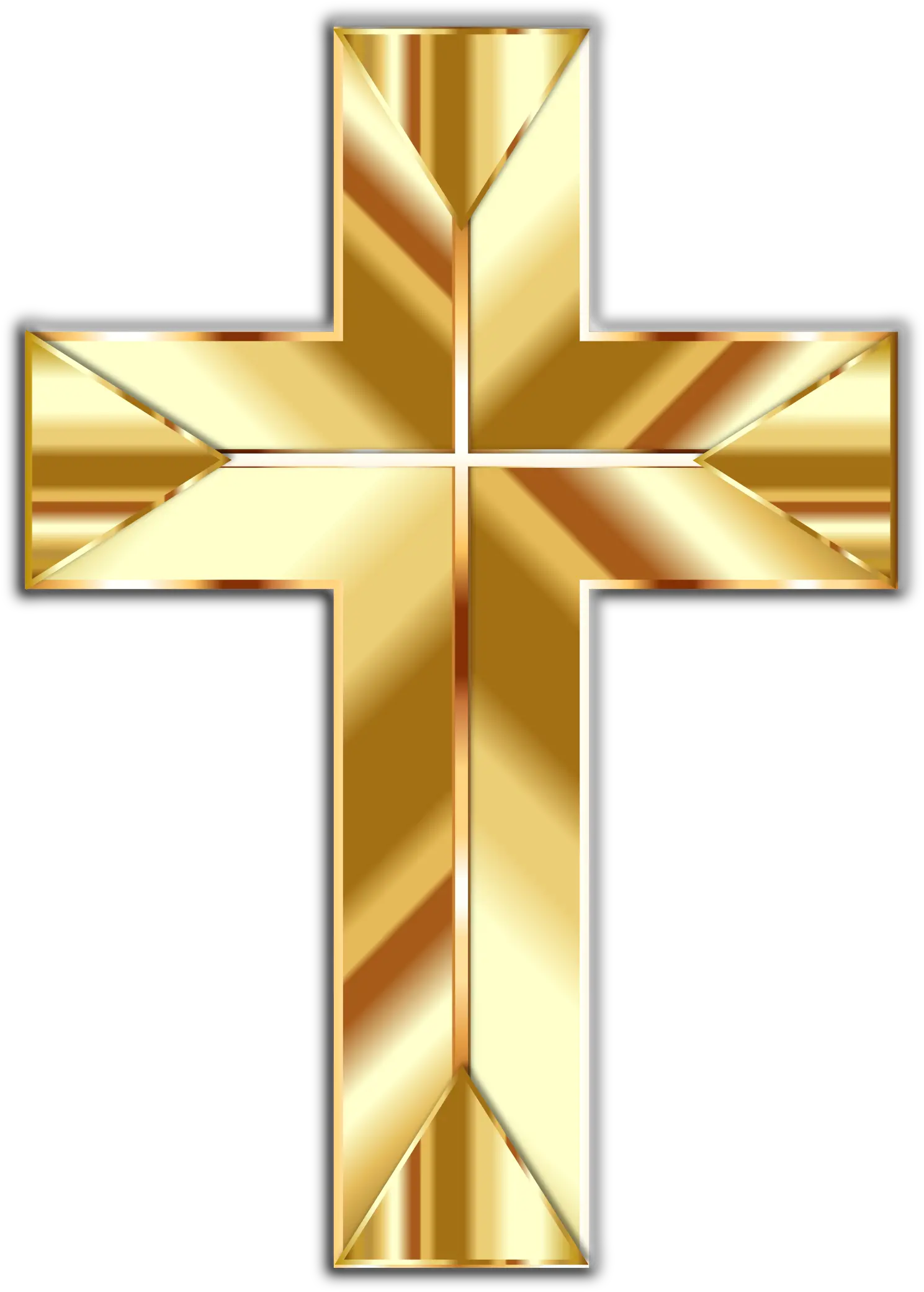 Christian Cross Png Image Gold Cross Clipart