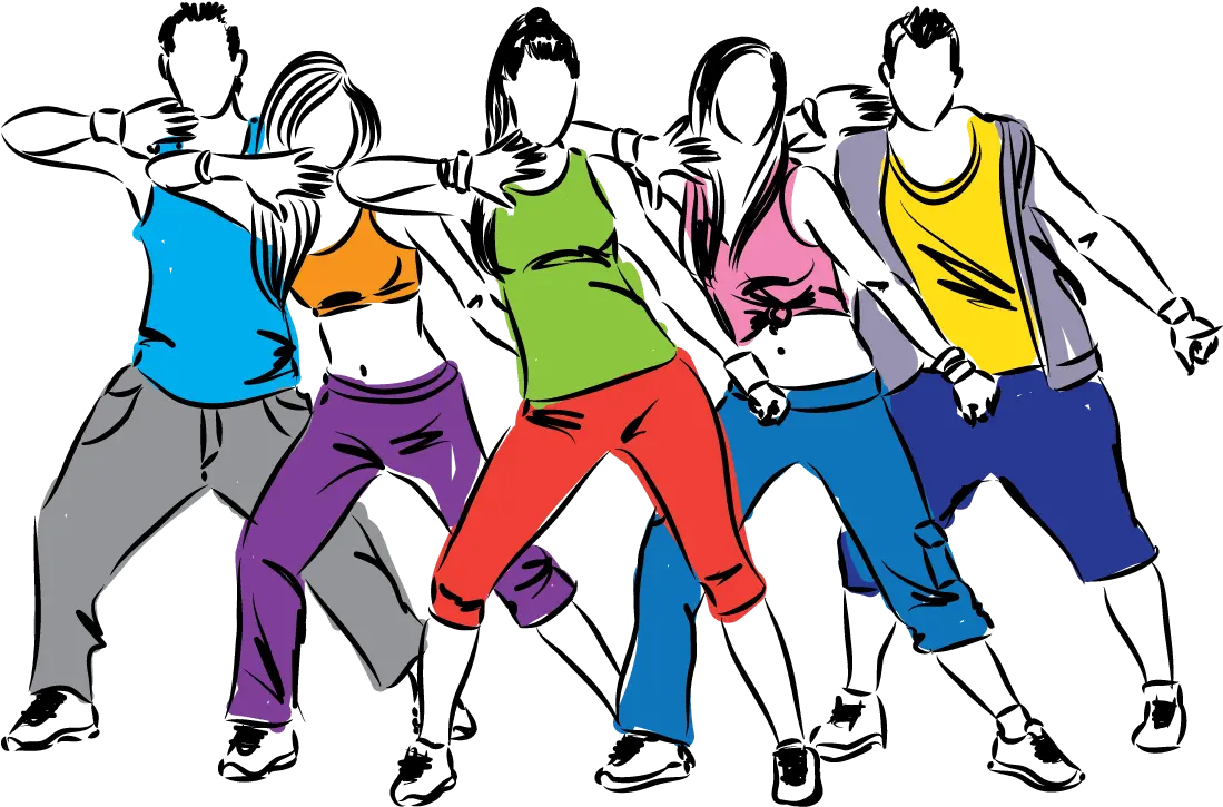 Transparent Zumba Png Dance Clipart