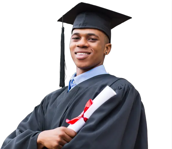 A Picture Of An African American Male Graduate