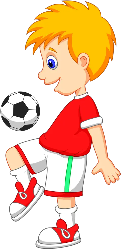 Kids Football Clipart