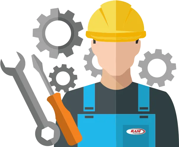 Ram Construction Worker Field Engineer Icon Png