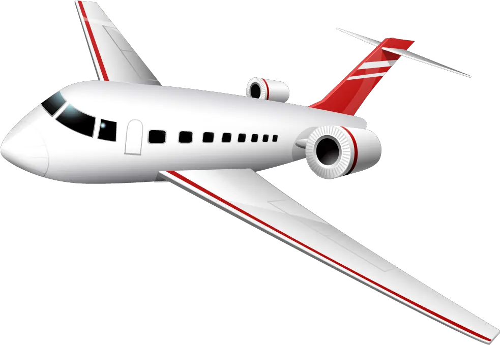 Airplane Plane Aircraft Cartoon Free Png Hq Clipart Transparent Background Airplane Png