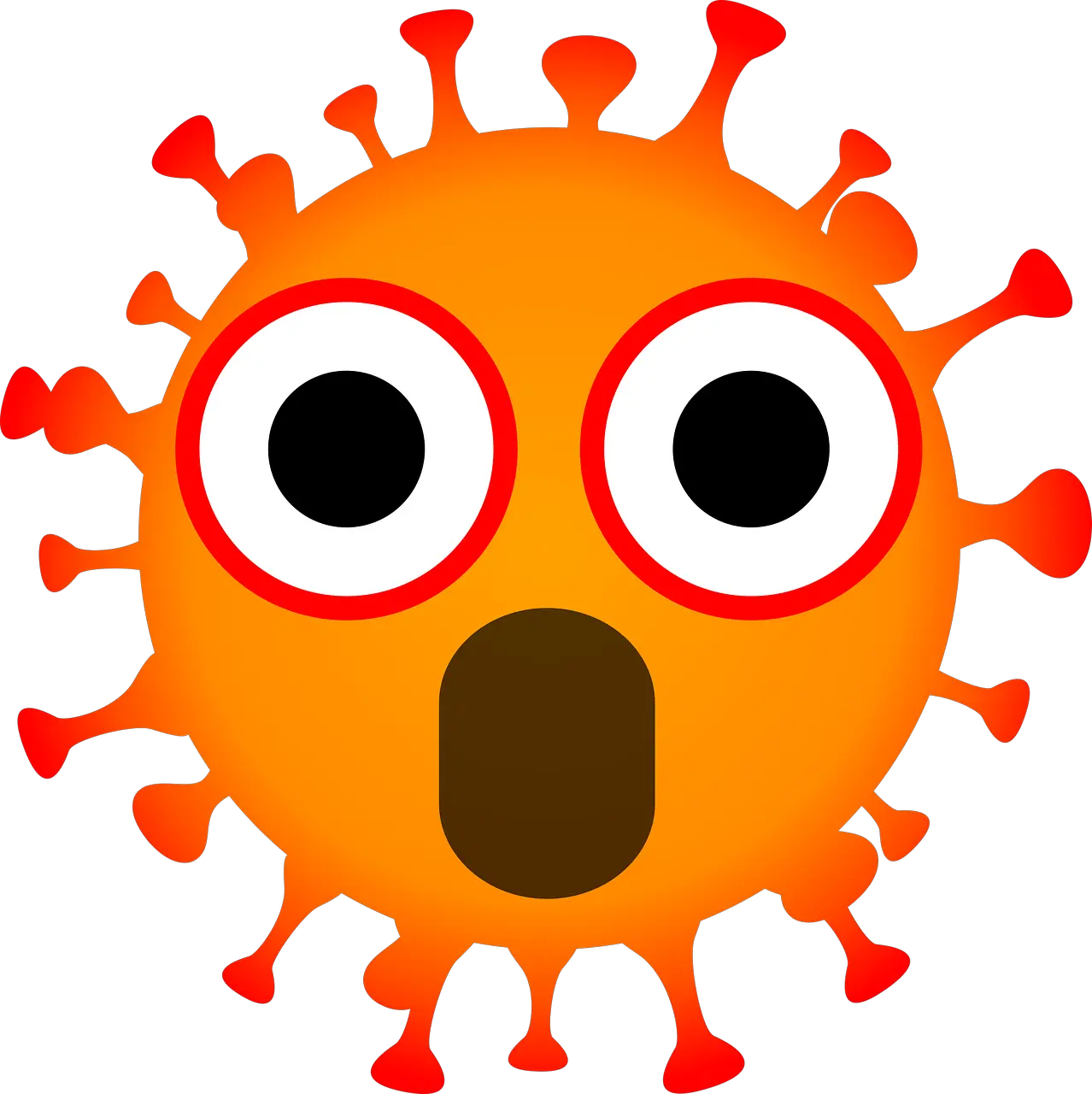 Corona Virus Vector Png