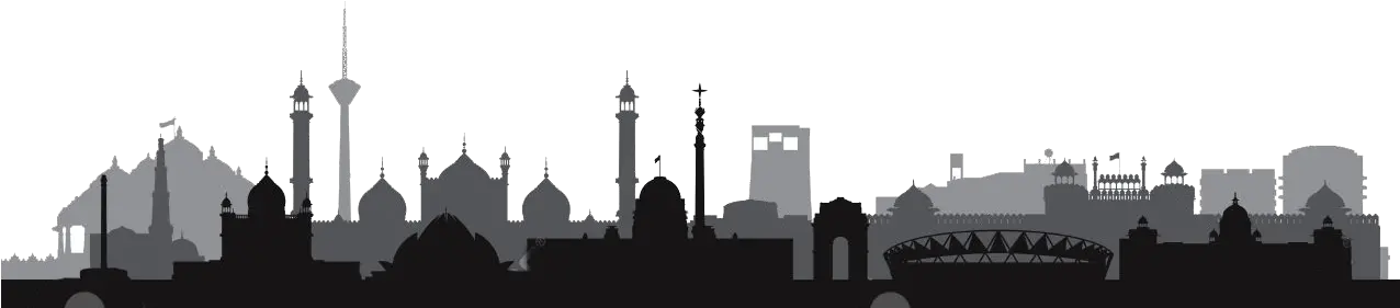 Transparent Austin Skyline Clipart India Skyline Silhouette Png