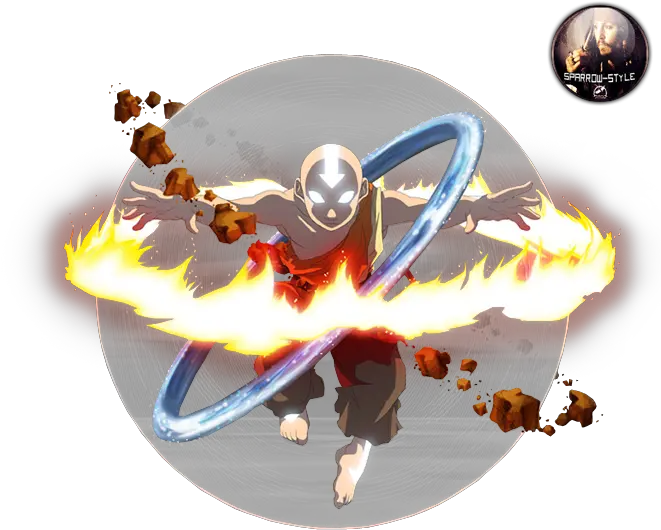 Avatar State Png Aang The Last Airbender Avatar State