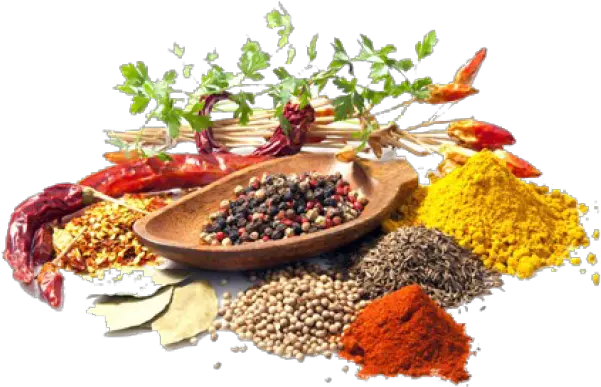 Herbs And Spices With Transparent Background