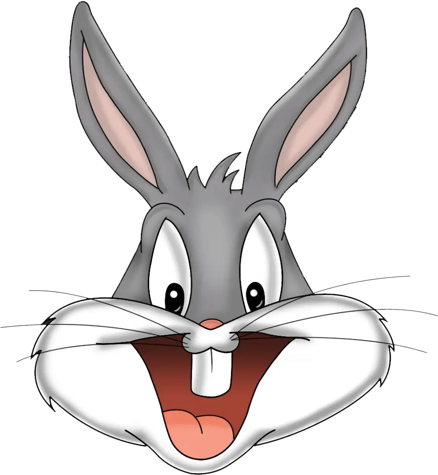 Cartoon Bugs Bunny Face