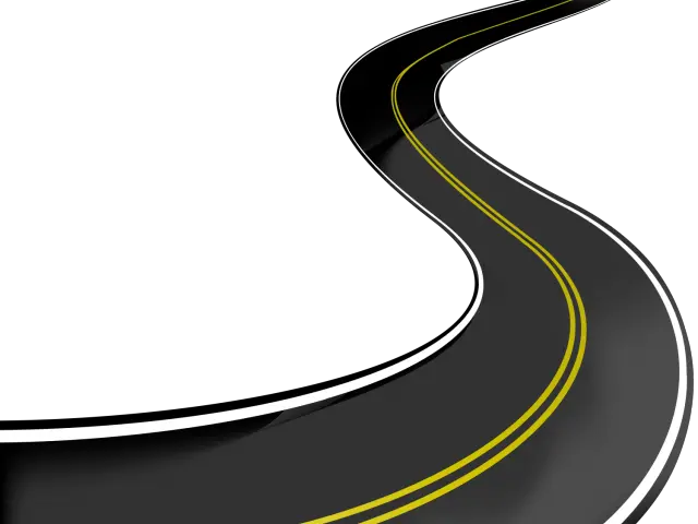 Highway Clipart Curve Road Long Road Curved