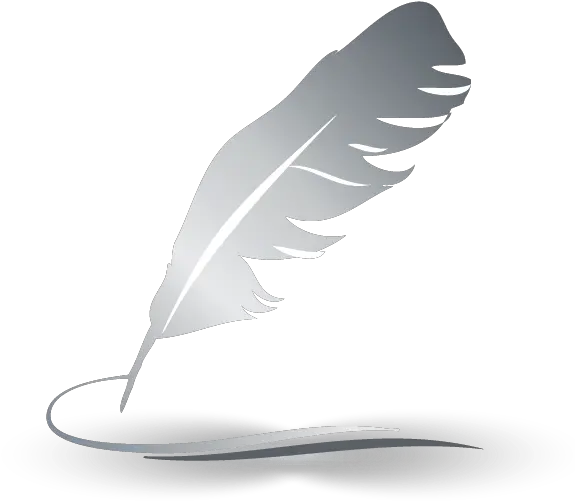 Feather Pen White Png