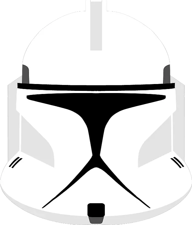 Stormtrooper Vector Clone Trooper Helmet Star Wars Clone Trooper Phase 1 Helmet