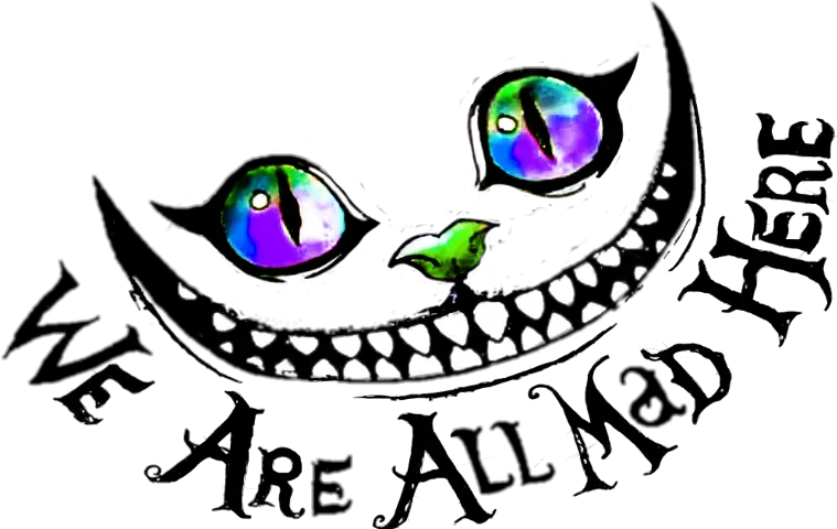 Alice In Wonderland Cheshire Cat Drawing Clipart