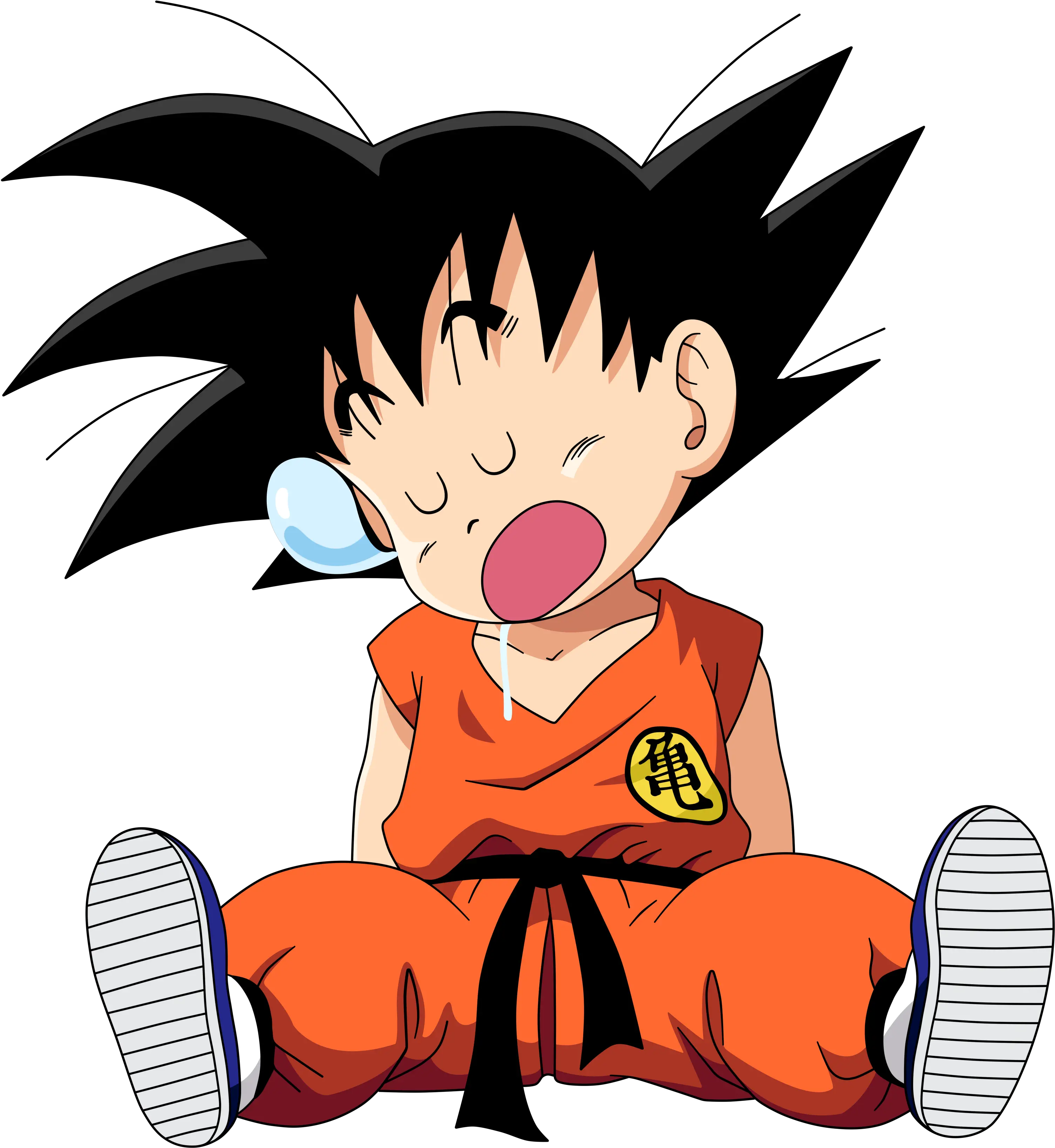 Transparent Thanksgiving Transparent Png Kid Goku Sleeping