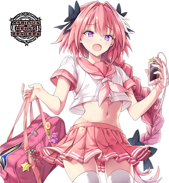 Pink Haired Anime Trap