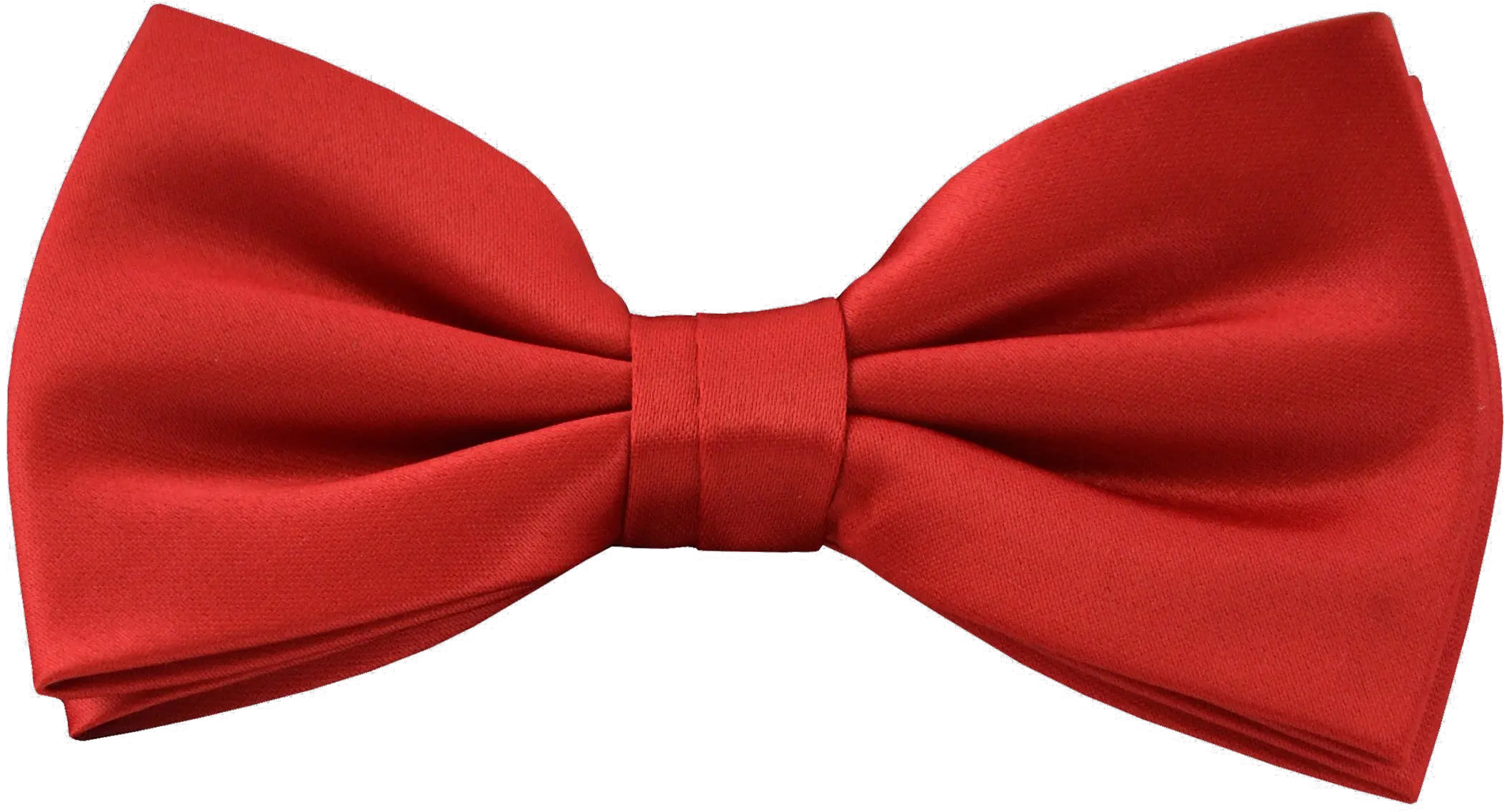 Transparent Red Bow Tie