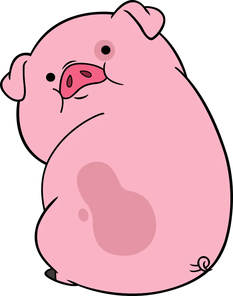 Cute Pig Cartoon