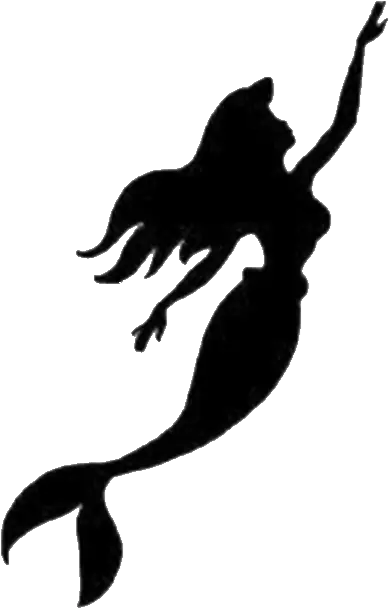Ariel Silhouette The Prince Mermaid Painting Little Mermaid Silhouette Svg