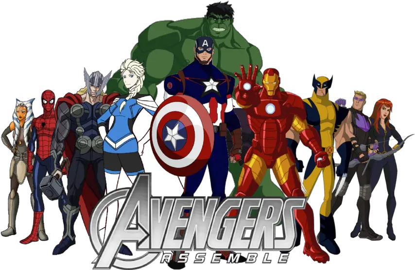 America Hulk Thor Avangers Black Captain Avengers Clipart Avengers Png