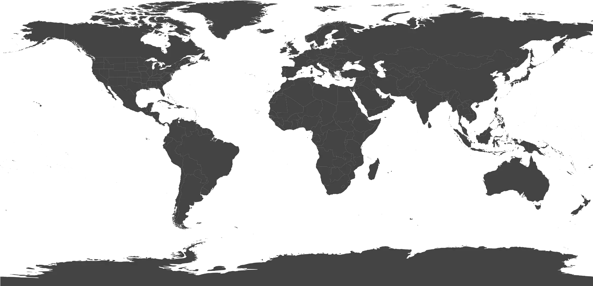 Transparent Maps Flat Flat Earth Map Black And White