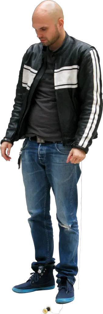 Person Looking Down Png