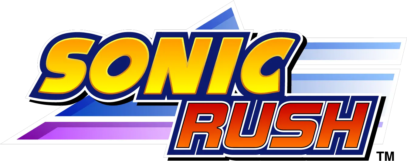 Sonic Rush Logo Transparent