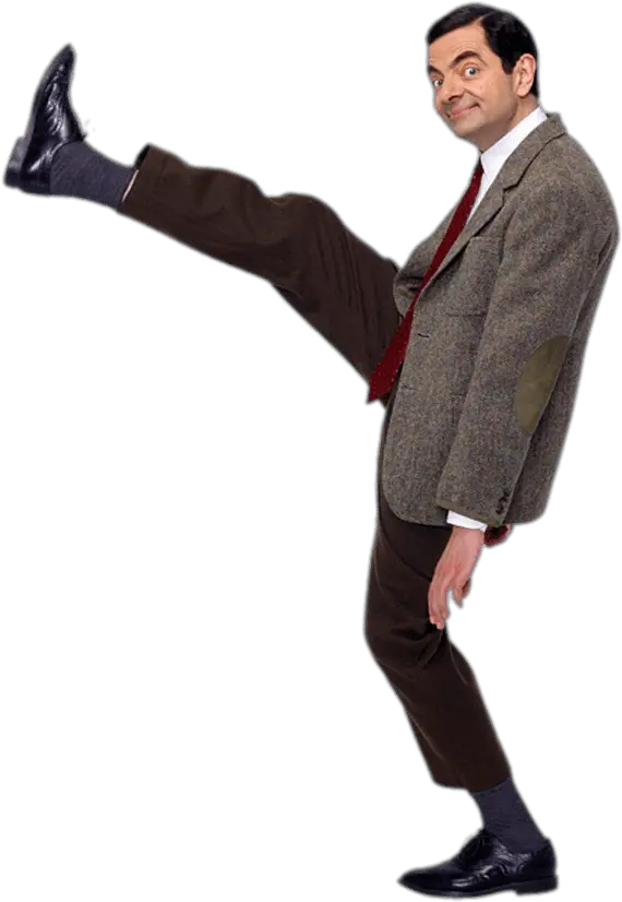 Mr Bean Huge Step