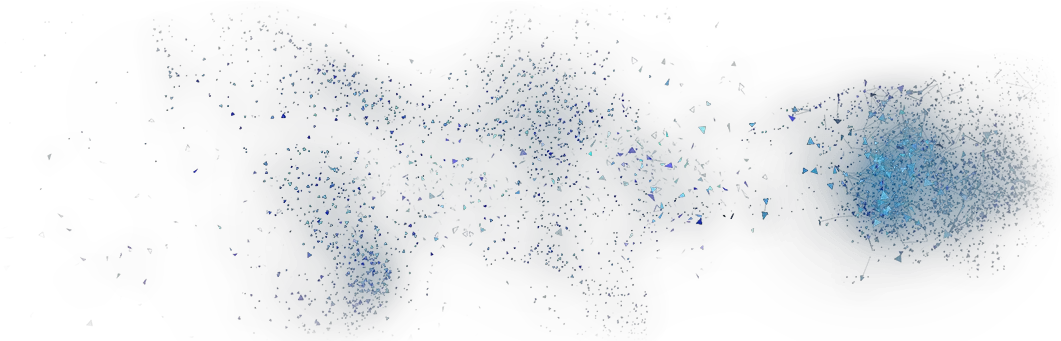 Blue Particles Png Flock