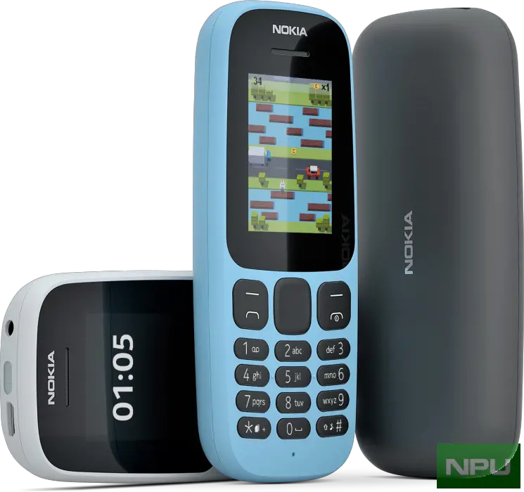 Transparent Nokia Phone Png Nokia Small Phones 105