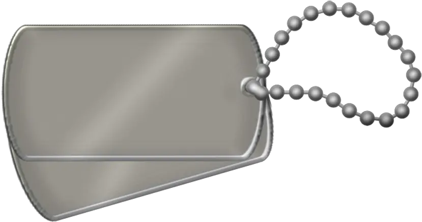 Military Dog Tags Png Dog Tag