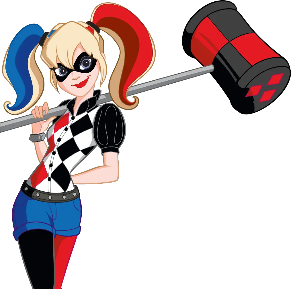 Harley Quinn Dc Superhero Girls Png Clipart