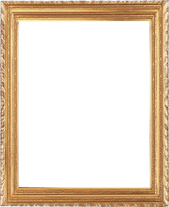 moldura quadro borda gold golden ouro dourado Moldura Quadro Dourado Png