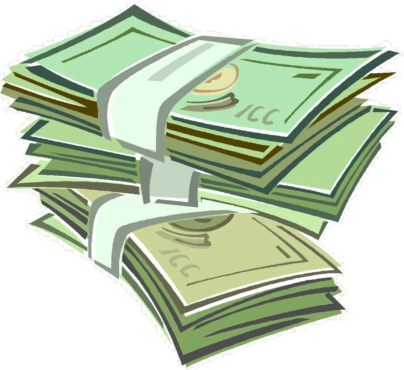 Cash Stack Of Money Clipart Free Best Transparent Png Animated Money