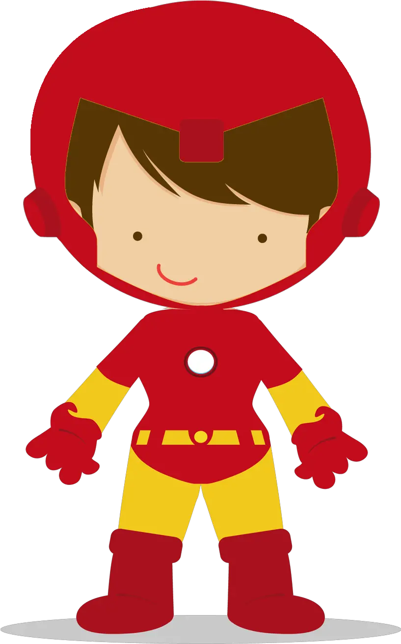 Clipart Boy Superhero Superheroes Kids Png Transparente